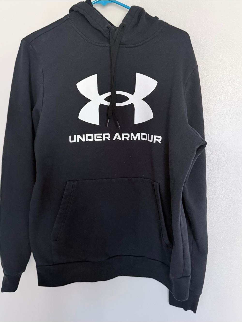 Under Armour Women’s Black Hoodie with White Logo
